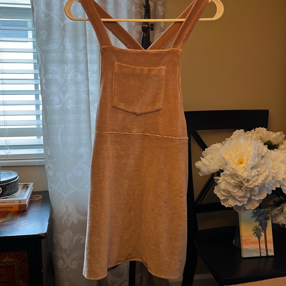 Small Tan Hollister Corduroy Dress
